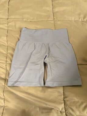 NVGTN Pastel Lavender High-Waist Bike Shorts